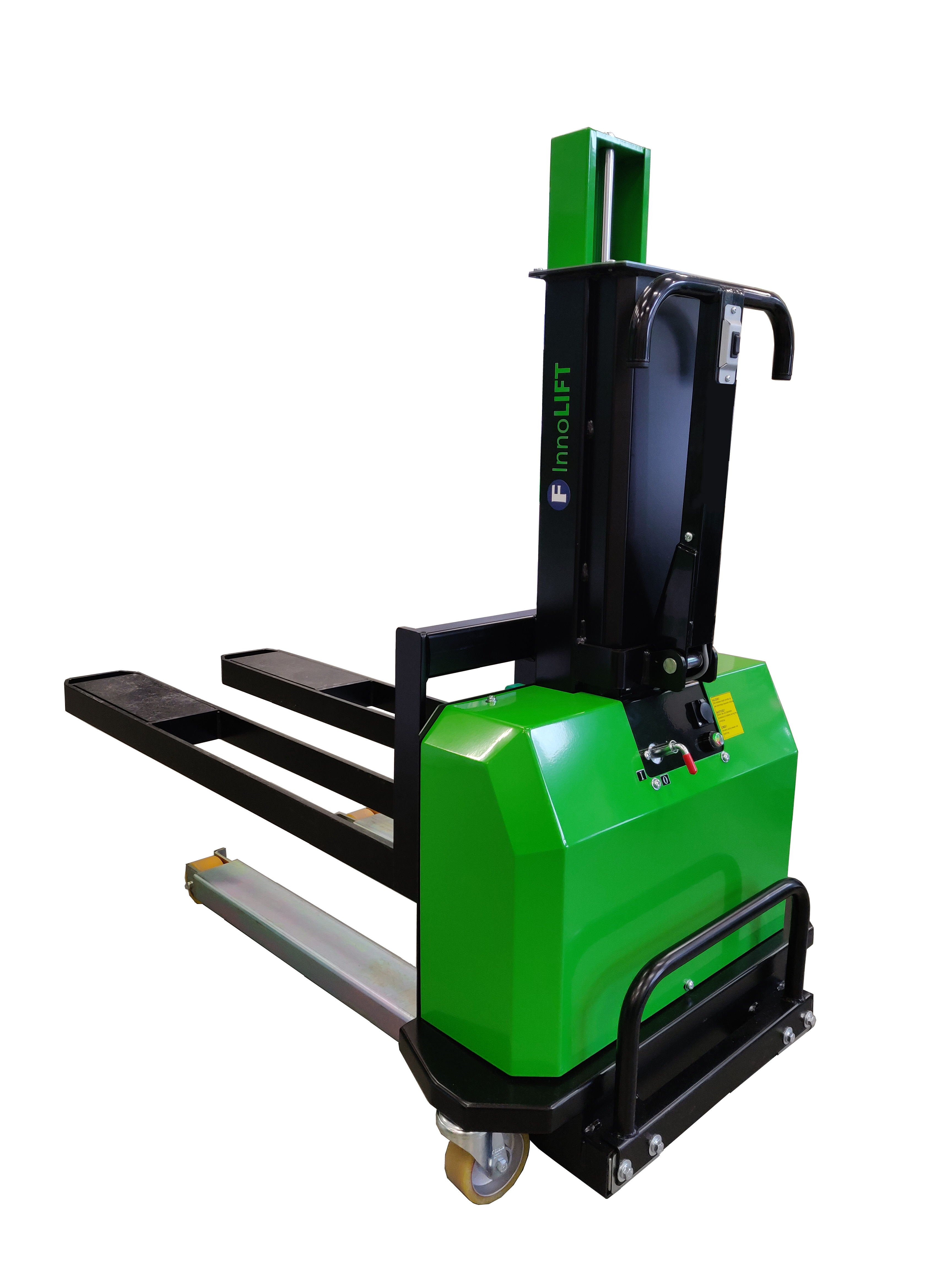 INNOLIFT - Hubantrieb elektrisch, ohne Fahrantrieb, inkl. 4A Ladegerät Hubkraft 600 kg, Ladehöhe 600 mm