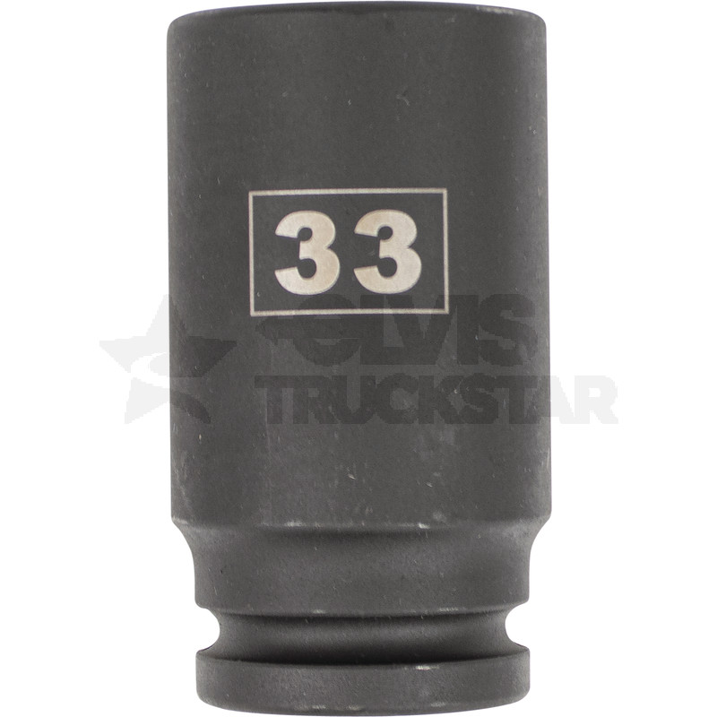 Sechskankt-Kraftstecknuss 3/4'', 33mm