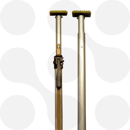 Klemmb ALU 42mm 2x Gummifuß 2100-2470mm