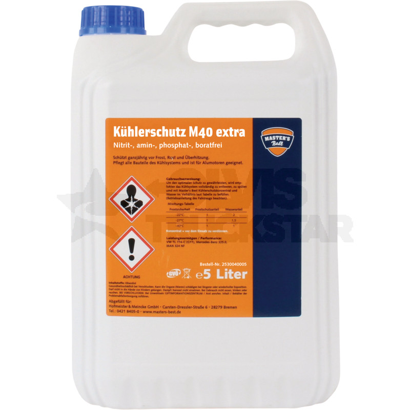 Kühlerschutz M40 extra, 5l Kühlerschutz M40 extra, 5l