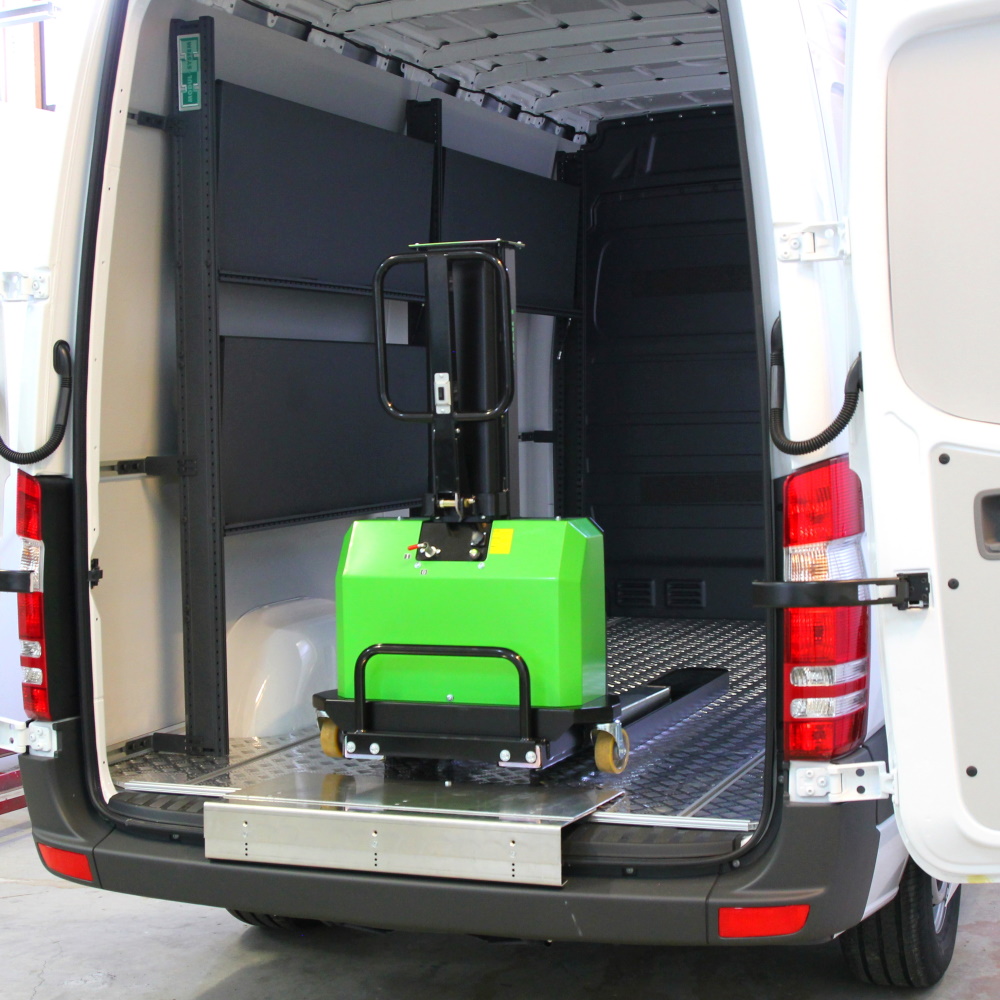 INNOLIFT - Ladeplatte 1000mm für Transporter und Kastenwagen ohne AHK