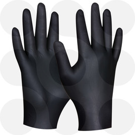 Einweghandschuh Black Nitril VE80 Gr.XL