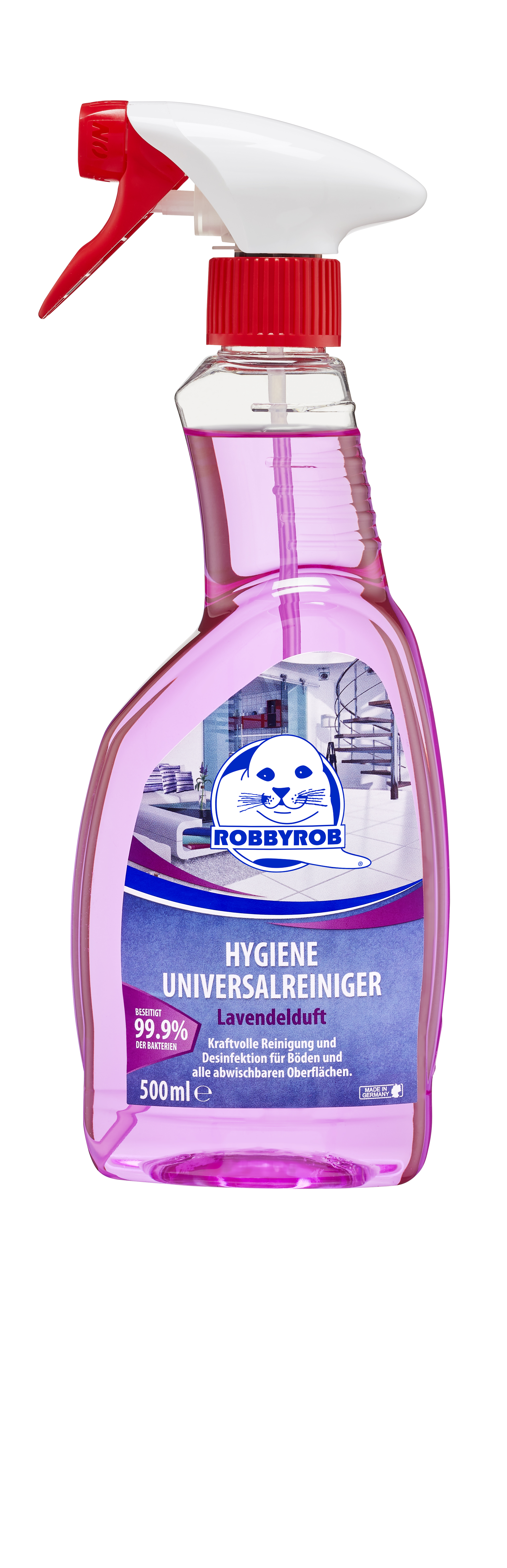 Hygiene Universalreiniger "Lavendel" 500 ml Sprühflasche