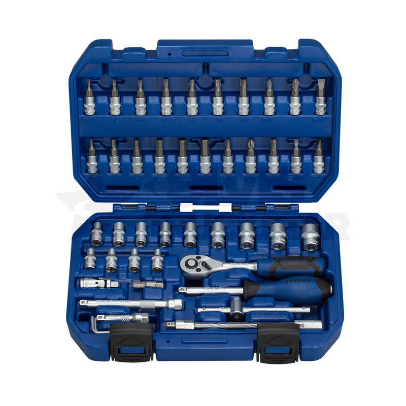 Steckschlüssel-Satz 1/4'', 45-tlg.