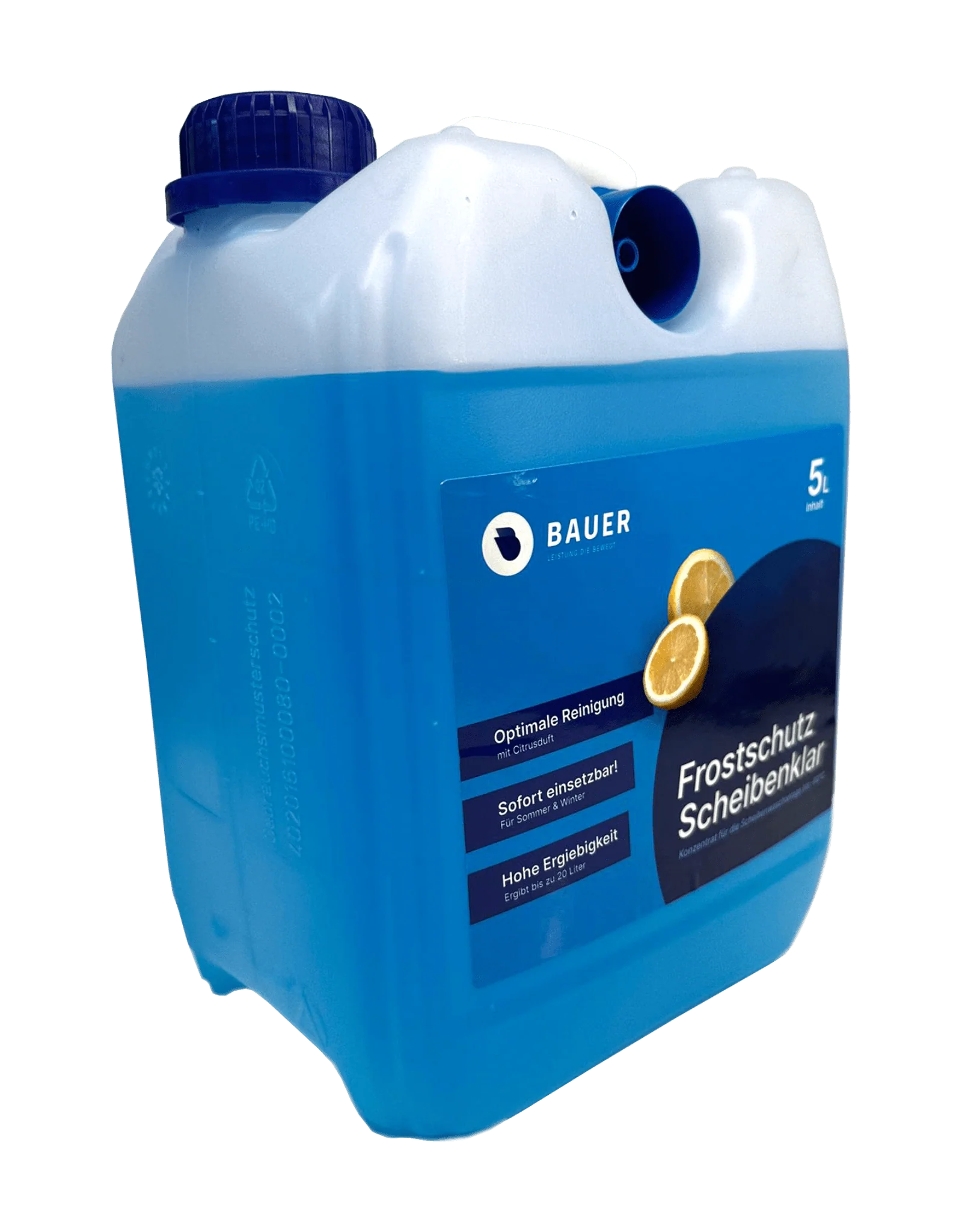 Scheibenfrostschutz Fertig-Mix- 20 Grad- 5 Liter Kanister mit Ausgießer