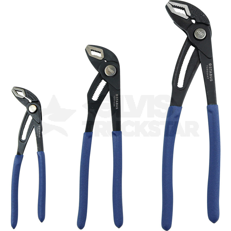 Wasserpumpenzangen-Satz, 3-tlg.