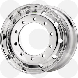 Alcoa-Rad 81U511DB 22.5x11.75 ET120 Ø32