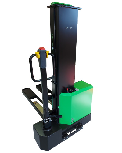 INNOLIFT - Hubantrieb elektrisch, mit Fahrantrieb (Mitgänger), inkl. Ladegerät; Hubkraft 1000 kg, Ladehöhe 1150 mm