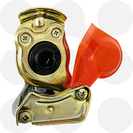 Kupplungskopf, Automatik 16 x 1,5 rot