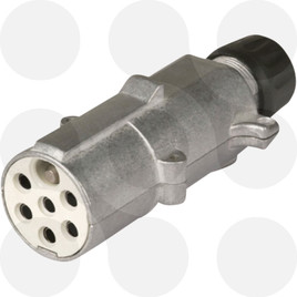 Stecker 7 - polig, 24 Volt, ISO 3731