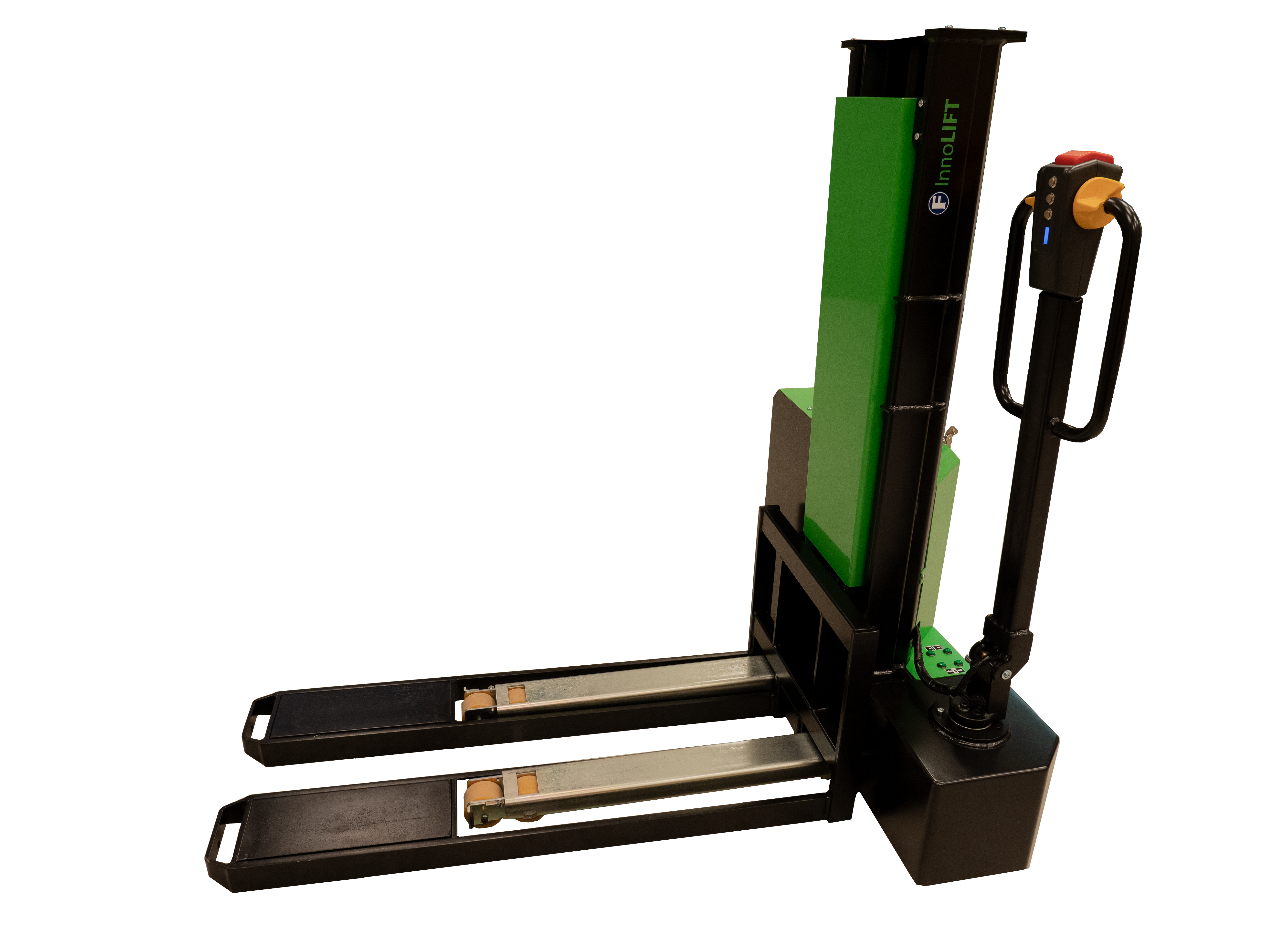 INNOLIFT - Hubantrieb elektrisch, mit Fahrantrieb (Mitgänger), inkl. Ladegerät; Hubkraft 1000 kg, Ladehöhe 900 mm INNOLIFT - Hubantrieb elektrisch, mit Fahrantrieb (Mitgänger), inkl. Ladegerät; Hubkraft 1000 kg, Ladehöhe 900 mm