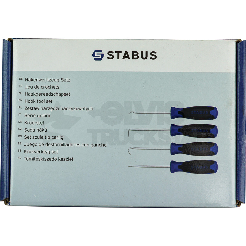 Hakenwerkzeug-Satz, 4-tlg.