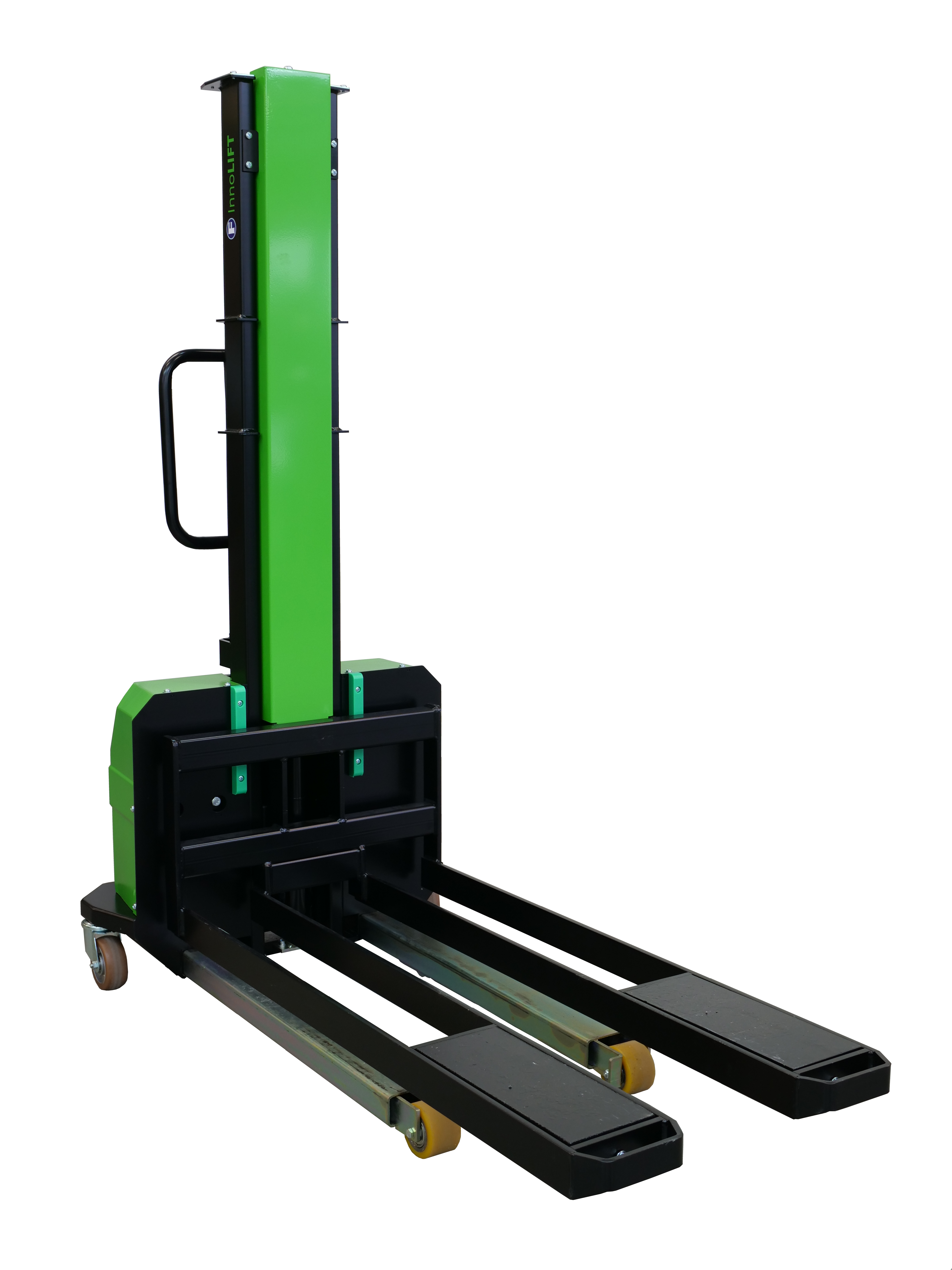 INNOLIFT - Hubantrieb elektrisch, ohne Fahrantrieb, inkl. 4A Ladegerät, Hubkraft 500 kg, Ladehöhe 1150 mm