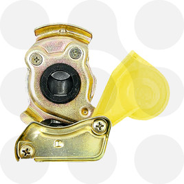 Kupplungskopf, Automatik 16 x 1,5 gelb