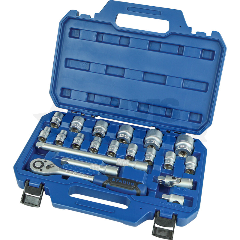 Steckschlüssel-Satz 1/2'', 20-tlg.