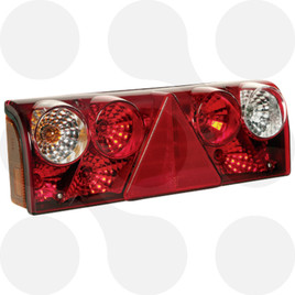 Heckleuchte Europoint II li. AMP, T-LED