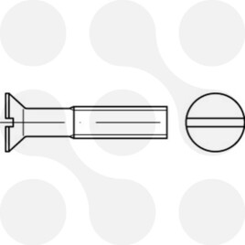 Senkschr.,DIN963,VZ,Schlitz,M04x020,VE1
