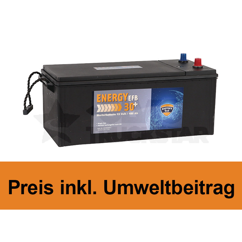 Starterbatterie, EFB, 12 Volt, 185 AH