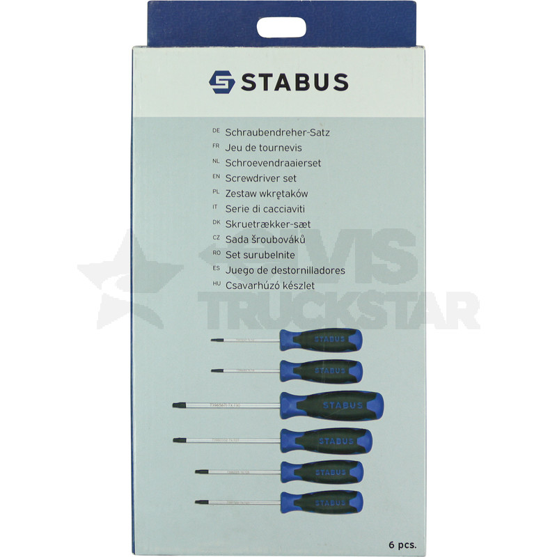 Schraubendreher-Satz TX, 6-tlg.
