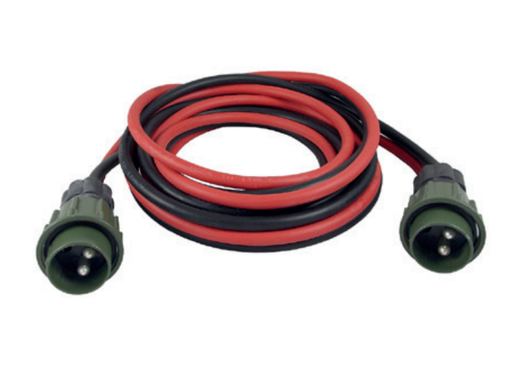 NATO-Verbindungskabel glatt m. Überwurfmutter 35 mm² 5,0 m